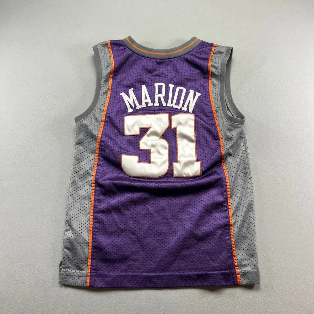 Nike Jersey Youth Medium Purple Shawn Marion #31 Phoenix Suns NBA Basketball